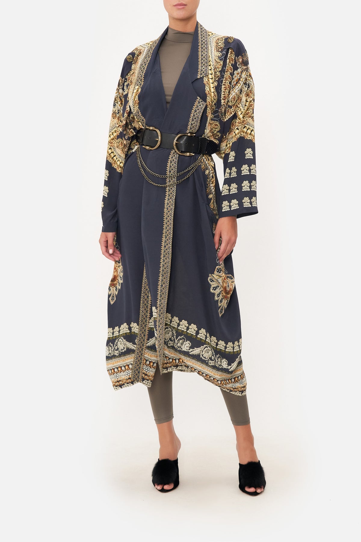 RELAXED PANEL COAT ITS ALL OVER TORERO