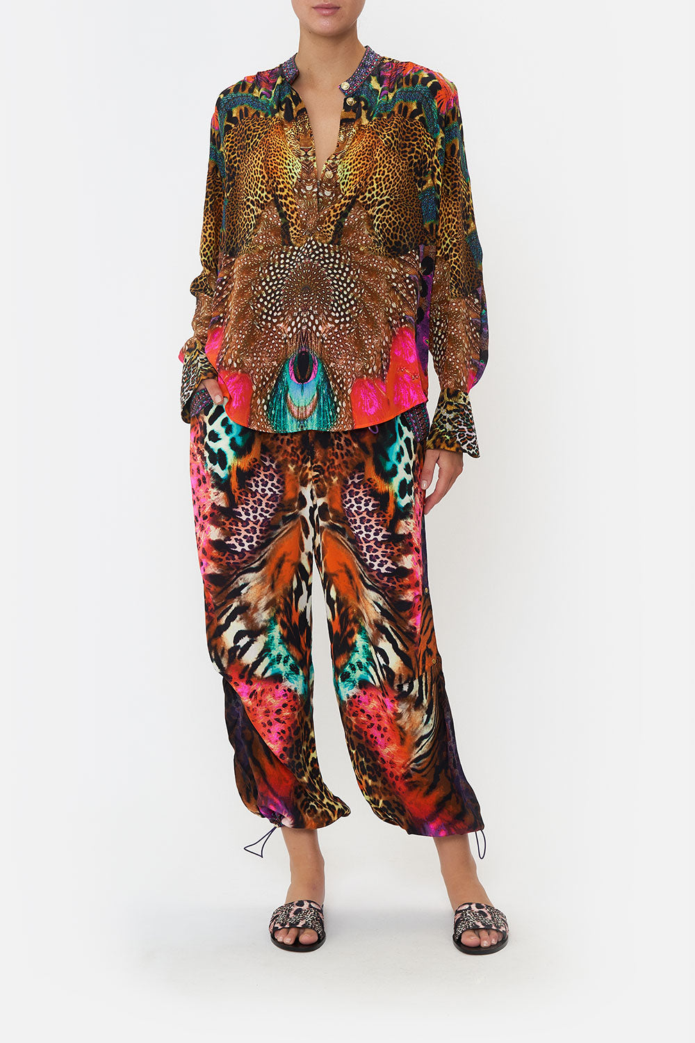 PLACKET BLOUSE XANADU RISING