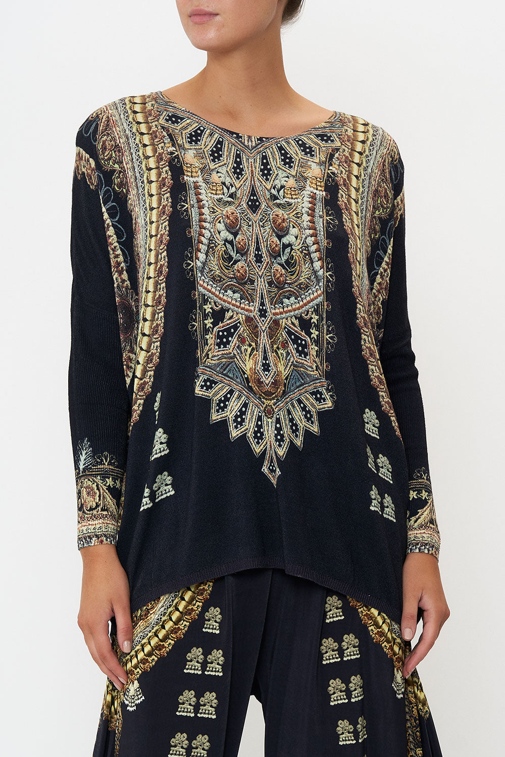 OVERSIZE LONG SHIRT ITS ALL OVER TORERO