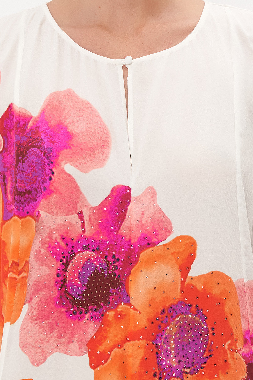 FLARED JUMPSUIT PRETTY AS A POPPY