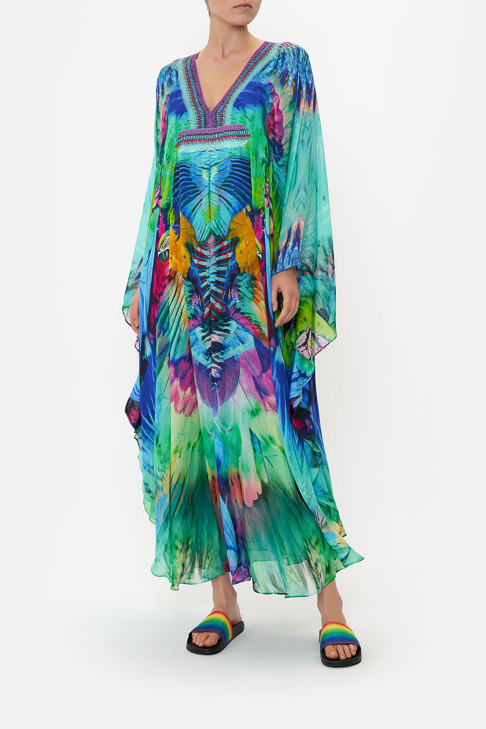 BELTED KAFTAN WITH ARM DETAIL AGE OF ASTERIA – CAMILLA EU