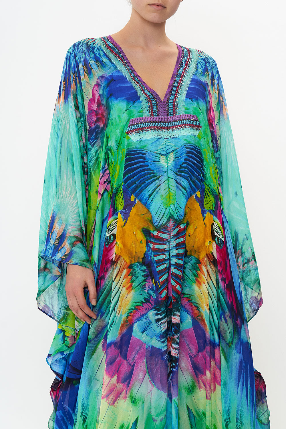BELTED KAFTAN WITH ARM DETAIL AGE OF ASTERIA