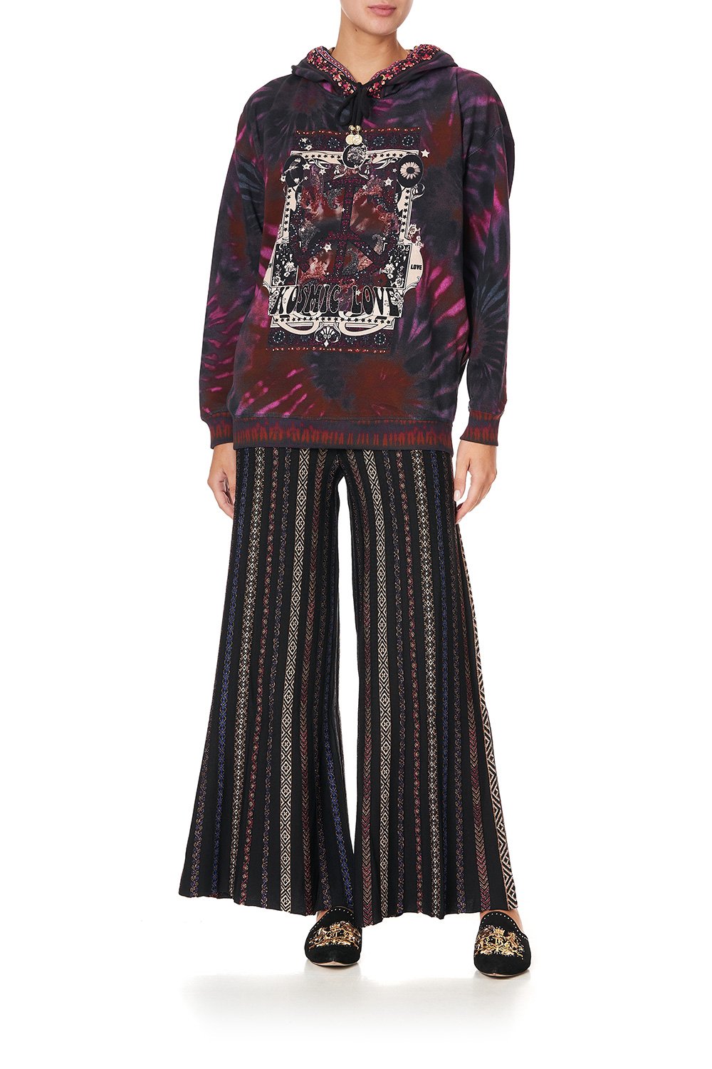 HOODY WITH POCKETS SWINGING SIXTIES