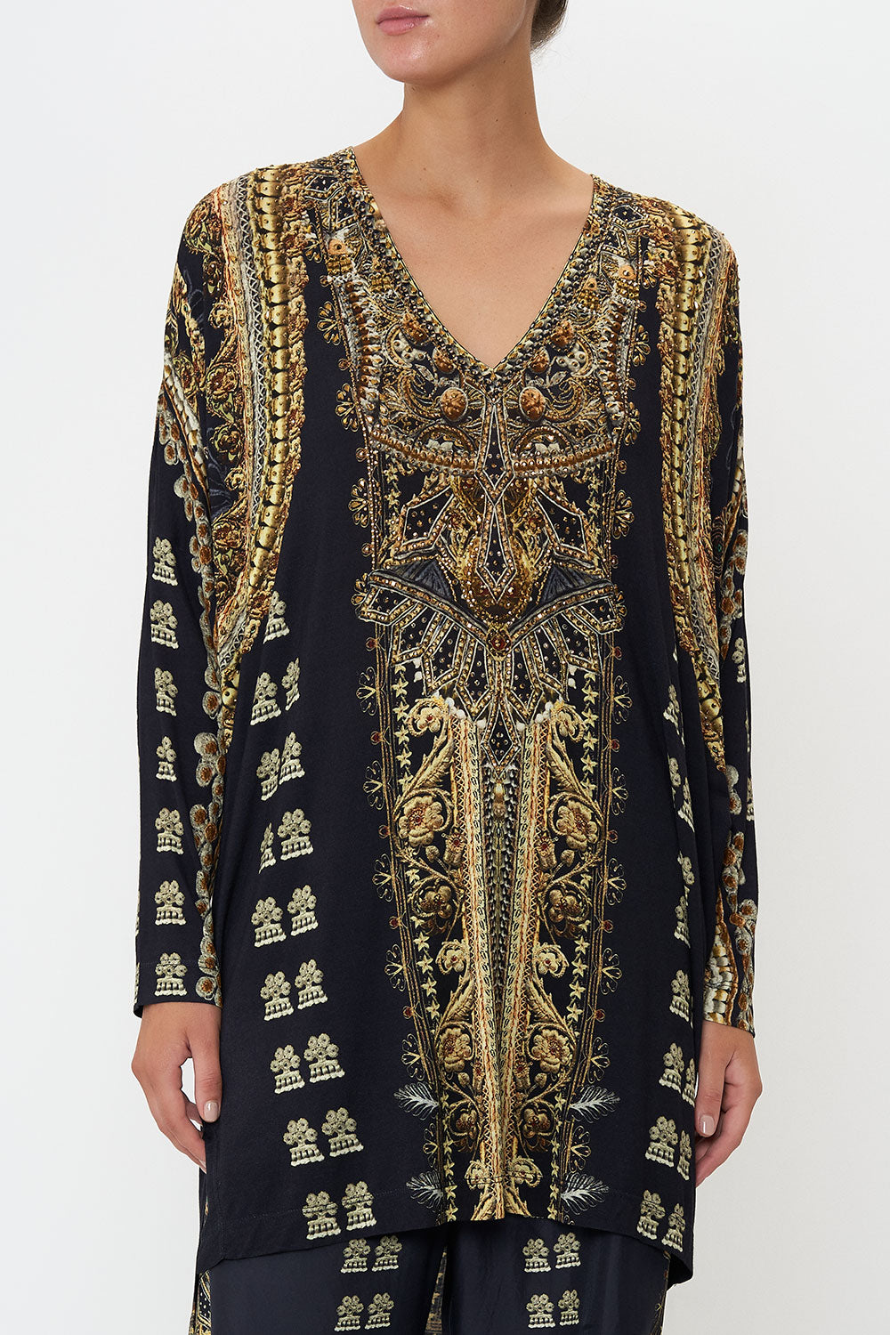 SIDE SPLIT TEE ITS ALL OVER TORERO