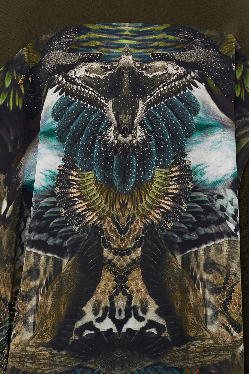 LONG SLEEVE JUMPER WITH PRINT BACK CALL OF THE FALCON