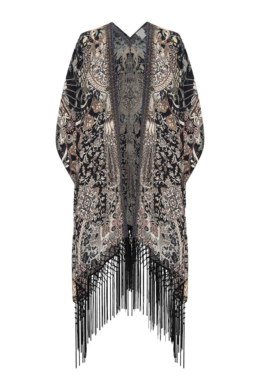 SQUARE DRAPED LAYER DUST HER OFF