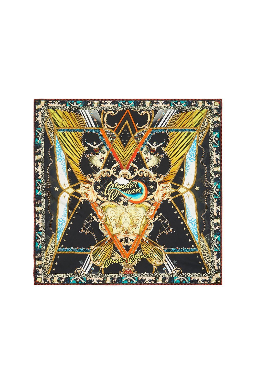 LARGE SQUARE SCARF WONDER WOMAN