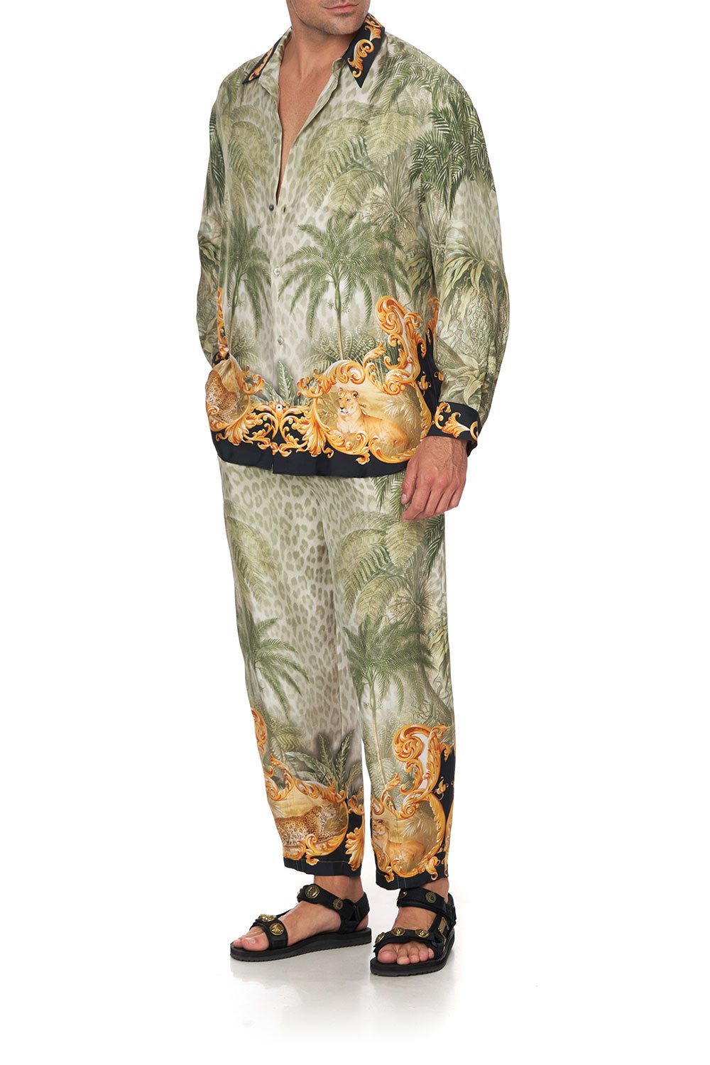 MENS OVERSIZED SHIRT PALAZZO OF PALMS