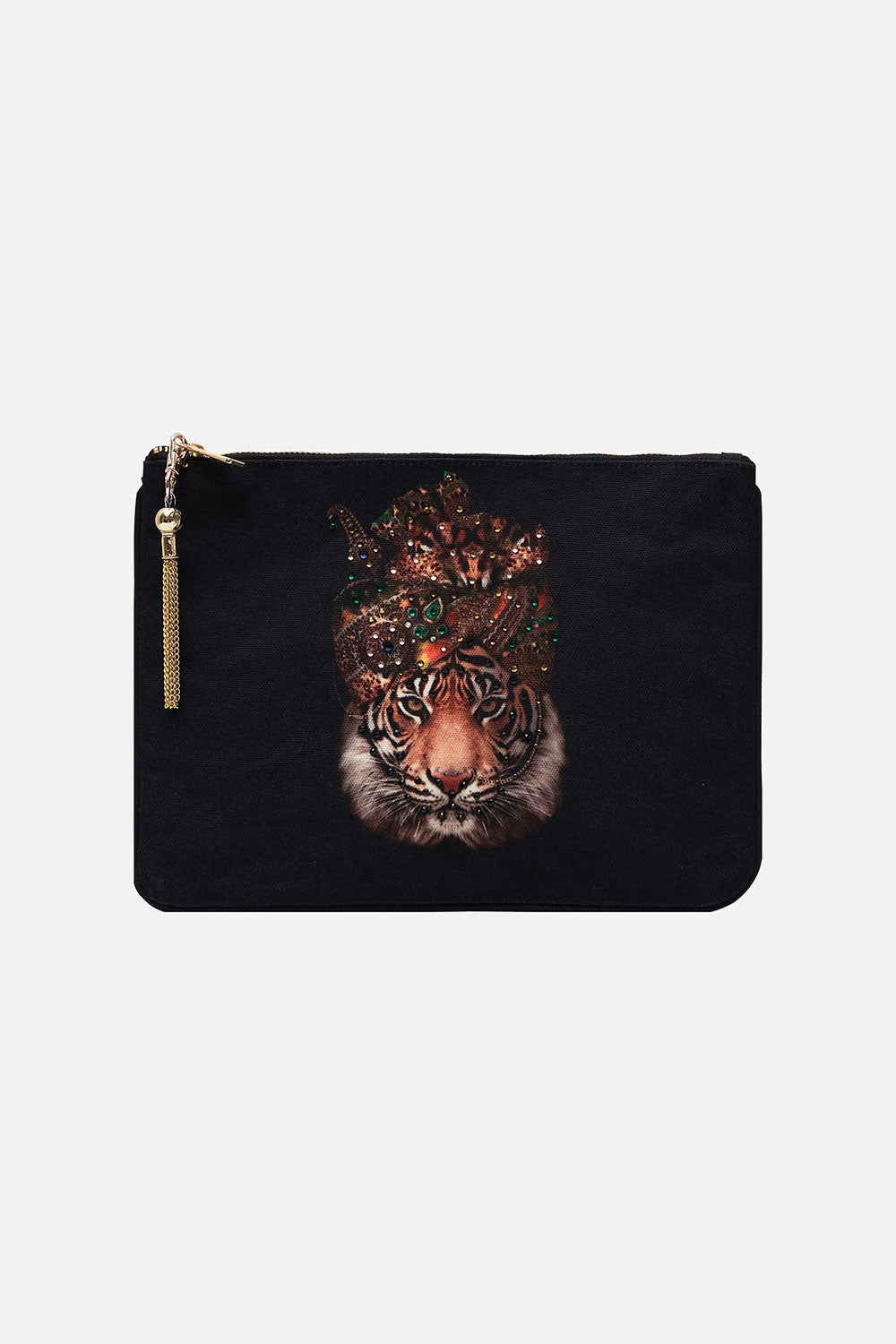 SMALL CANVAS CLUTCH SURREALIST XANADU