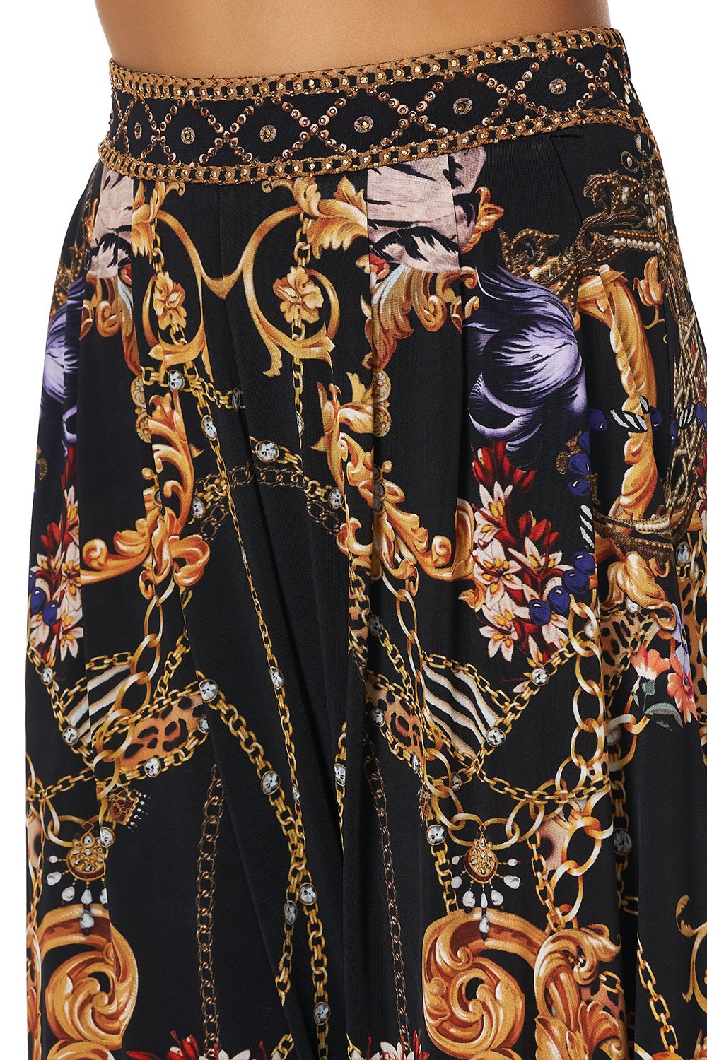 JERSEY DRAPE PANT WITH POCKET A NIGHT IN THE 90S