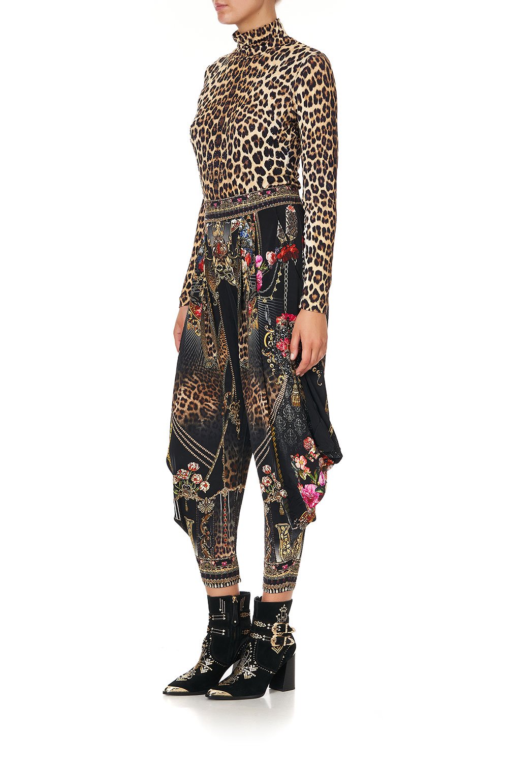 JERSEY DRAPE PANT WITH POCKET GOTHIC GODDESS