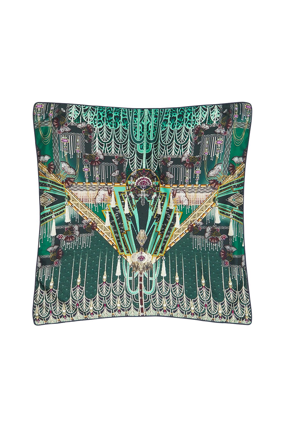 LARGE SQUARE CUSHION FITZGERALDS FLAPPER