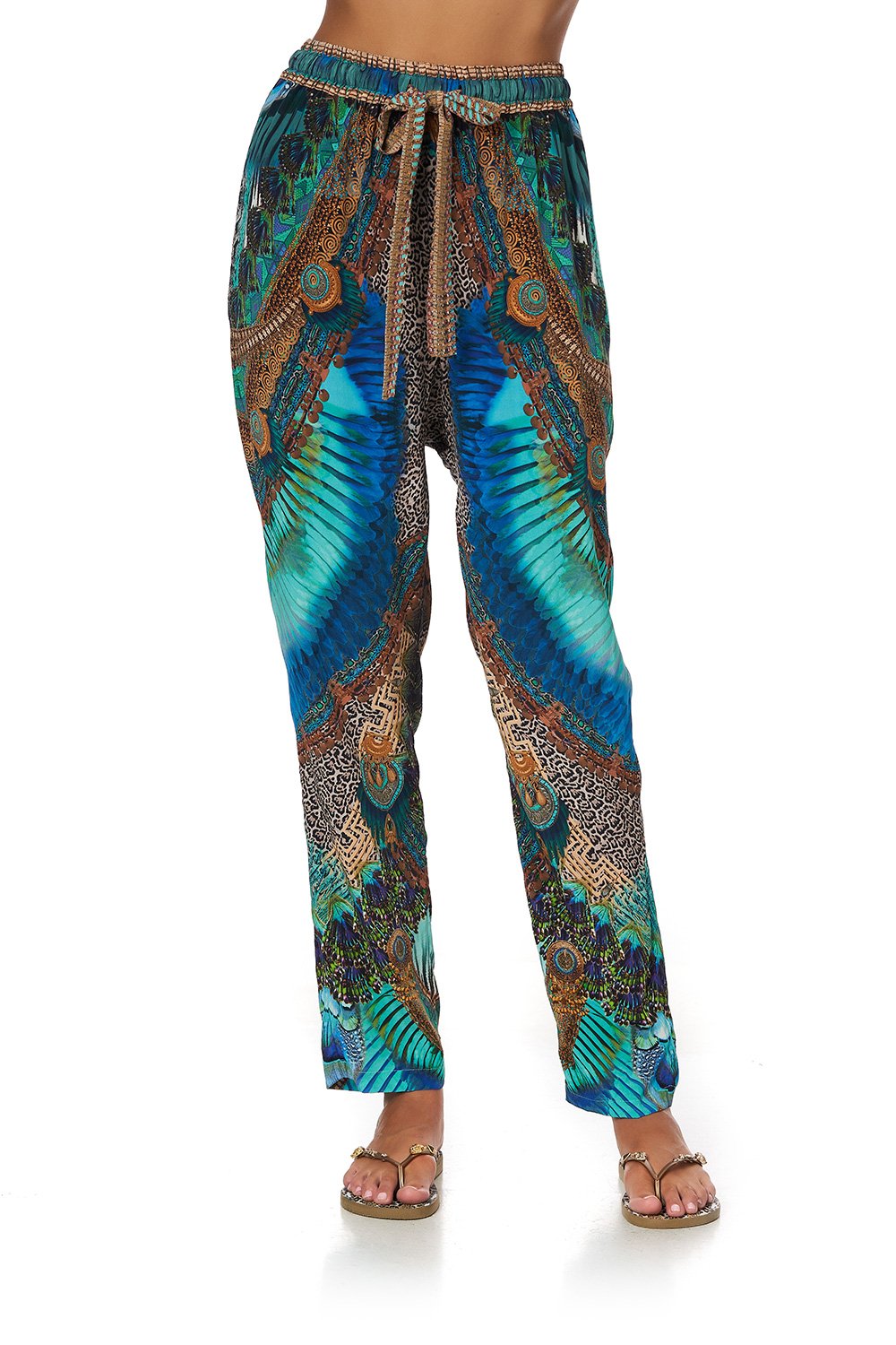 DROP CROTCH SLIM LEG PANT TEMPLE TEMPTRESS