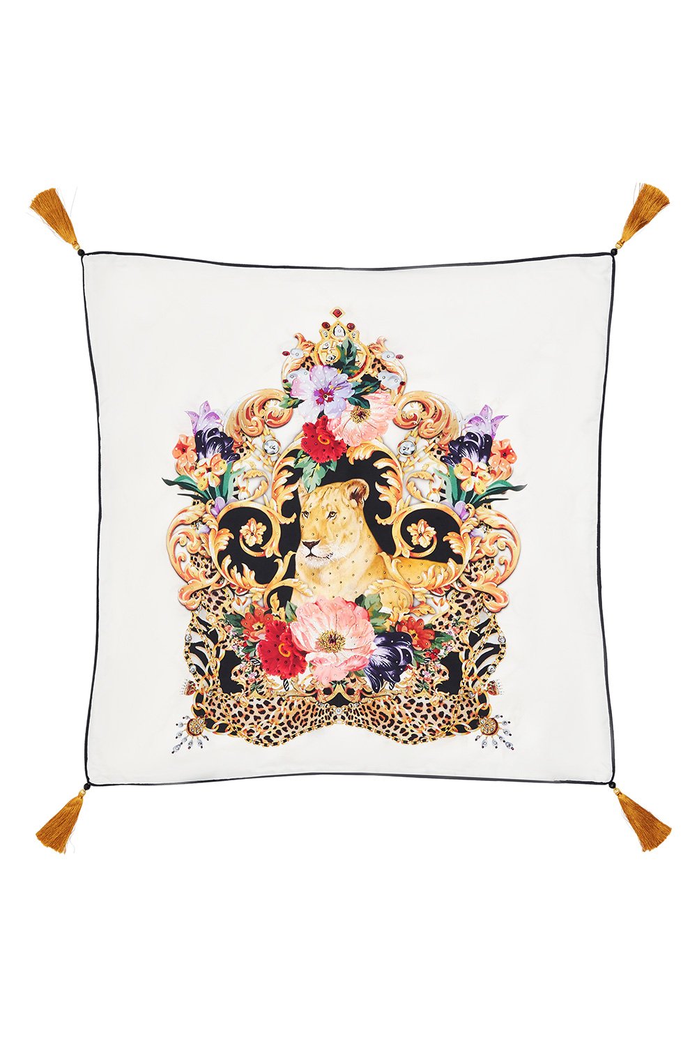 LARGE SQUARE CUSHION REIGN SUPREME