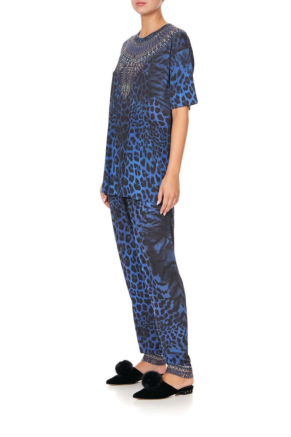 OVERSIZE BAND TEE THE CATS MEOW