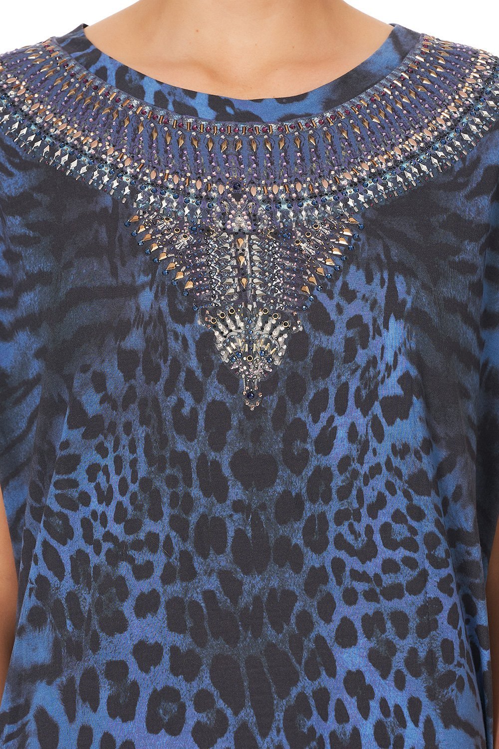 EXTENDED SHOULDER DRESS THE CATS MEOW