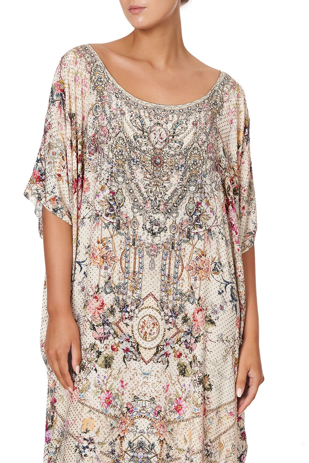 ROUND NECK KAFTAN LONDON LOOMS