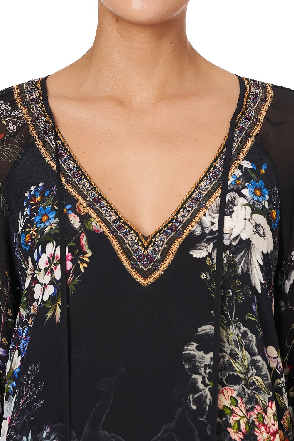 A-LINE GATHERED PANEL DRESS FROM THE ARCHIVES