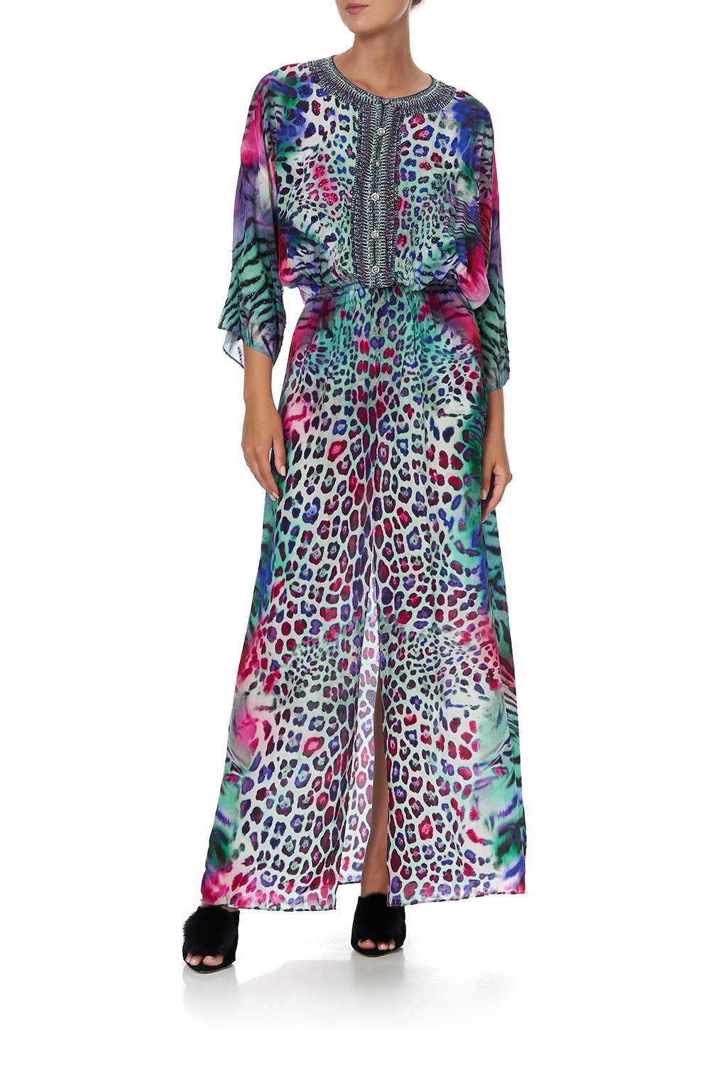 SPLIT POCKET DRESS MIGHTY MEOW