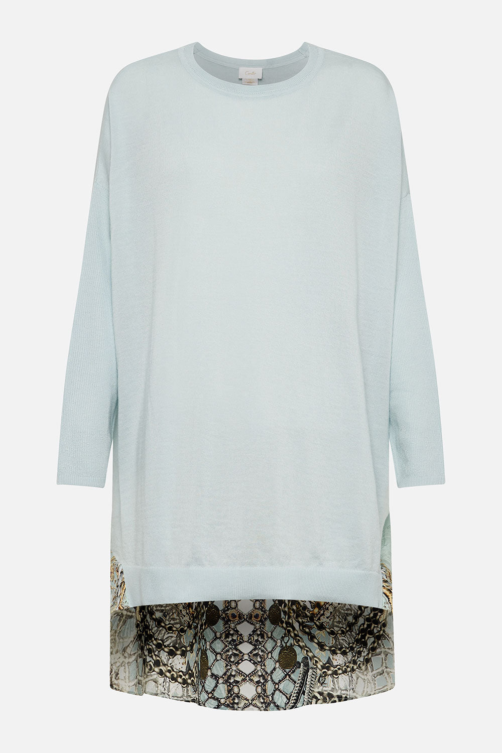 LONG SLEEVE JUMPER WITH PRINT BACK FREE ESPIRITU