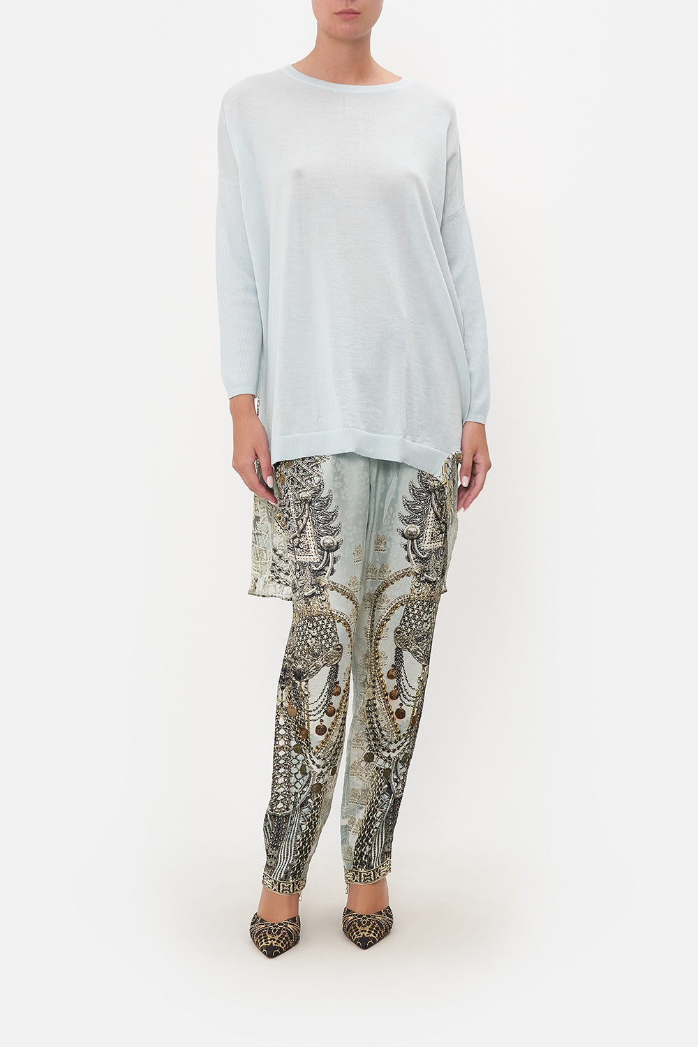 LONG SLEEVE JUMPER WITH PRINT BACK FREE ESPIRITU