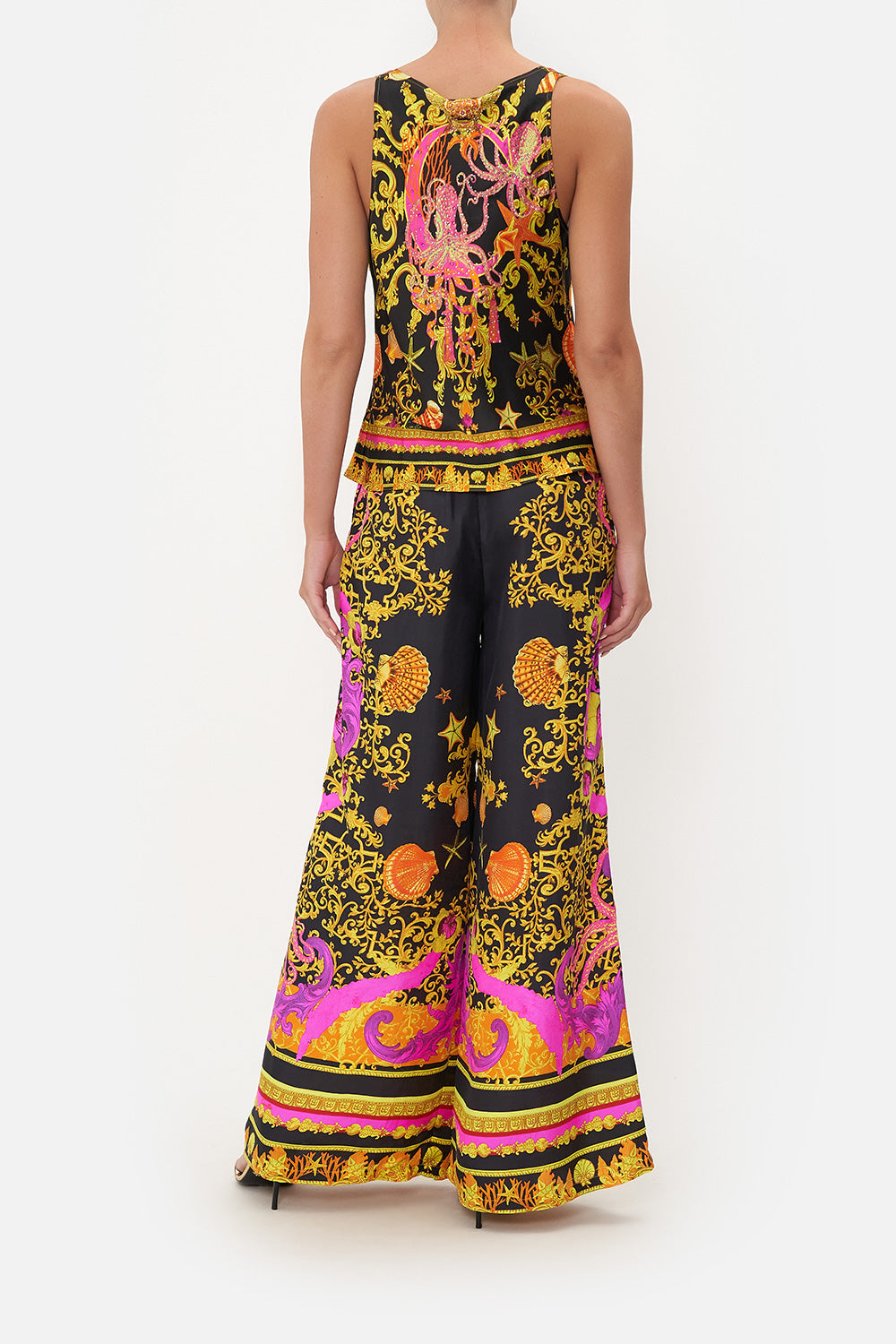 BIAS SLIP TANK WITH WIDE STRAPS OCTOPIA