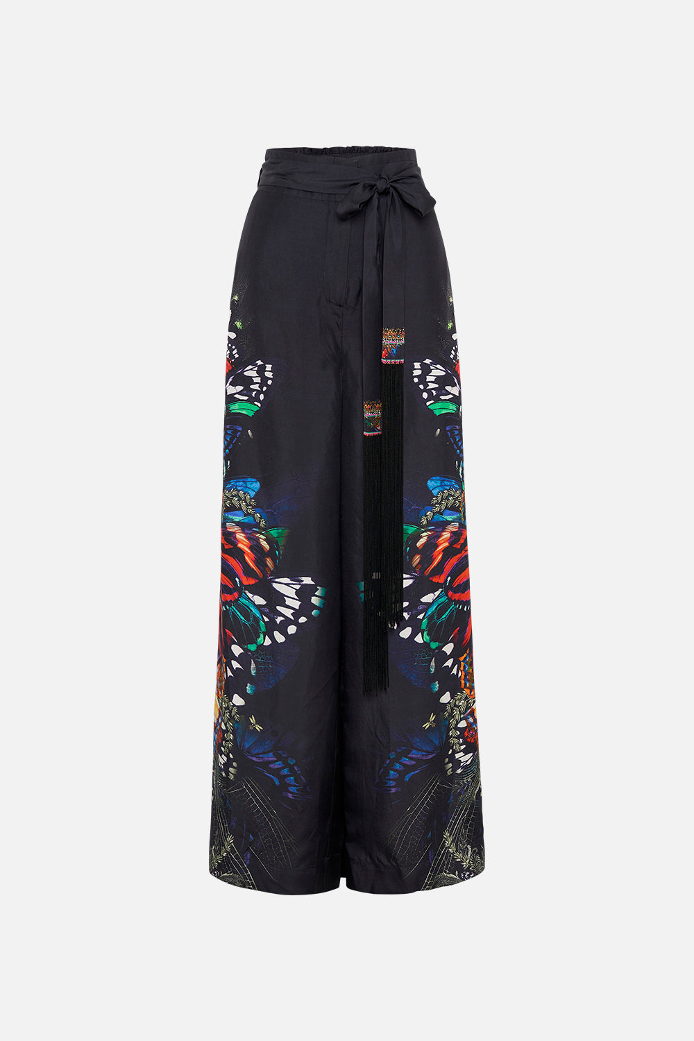 PAPERBAG WAIST WIDE LEG PANT FLUTTER BY