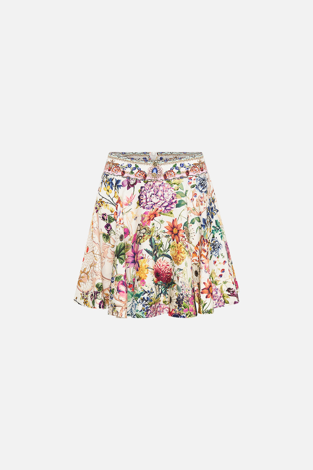 CIRCLE SKIRT WITH WAISTBAND QUEENS BEE HIVE