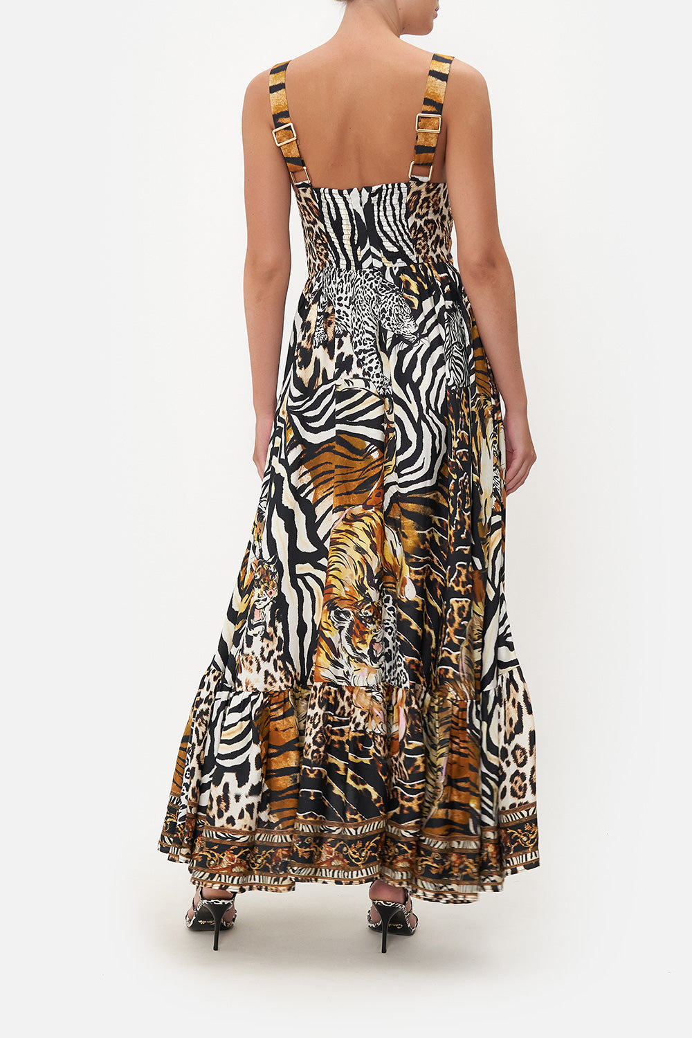 DRESS WITH FITTED BODICE WHATS NEW PUSSYCAT