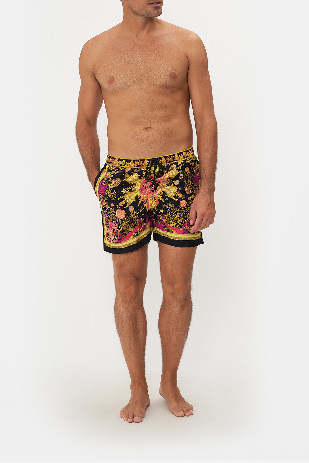 ELASTIC WAIST BOARDSHORT OCTOPIA