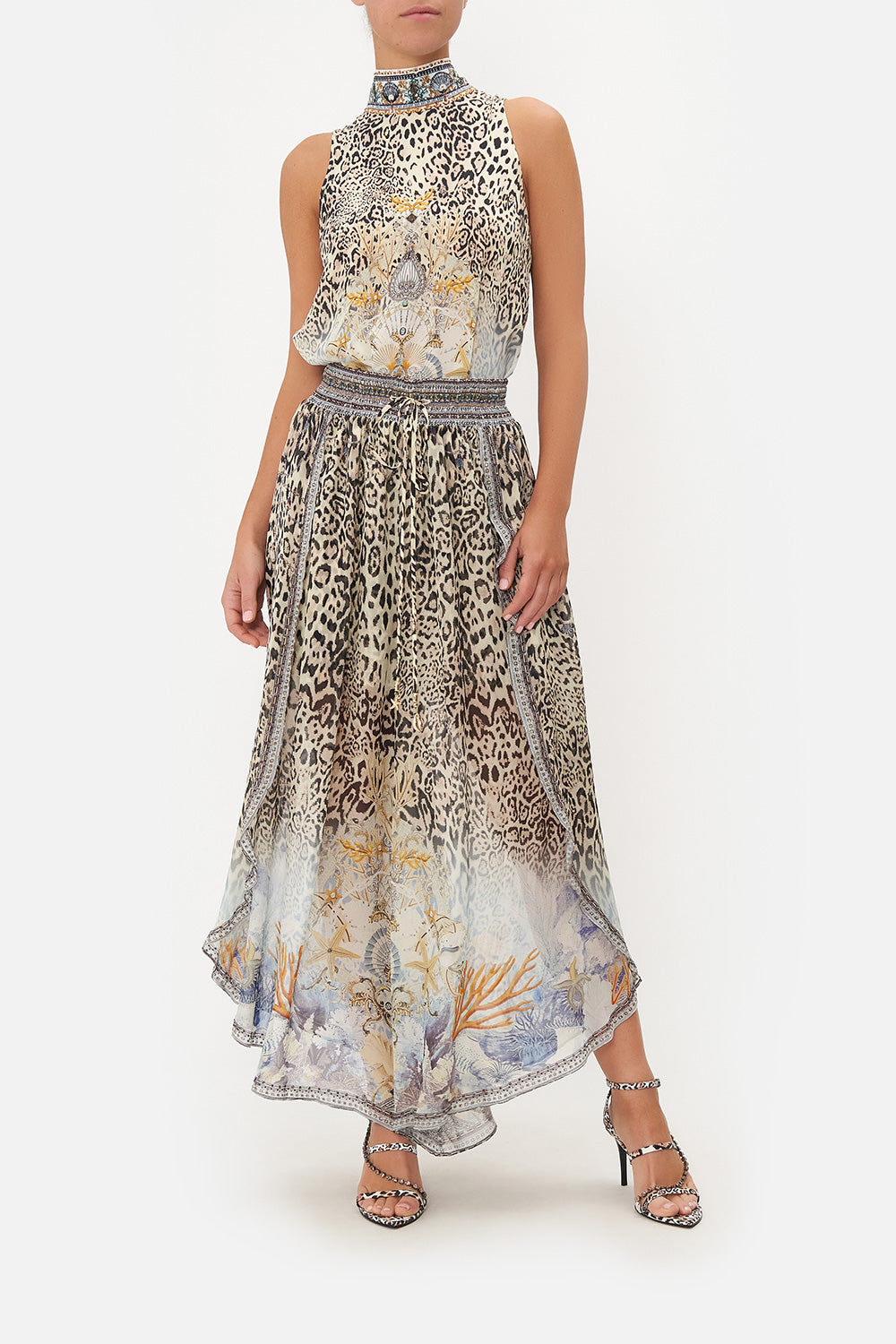 CURVED HEM PANT SEAHORSE SONNET