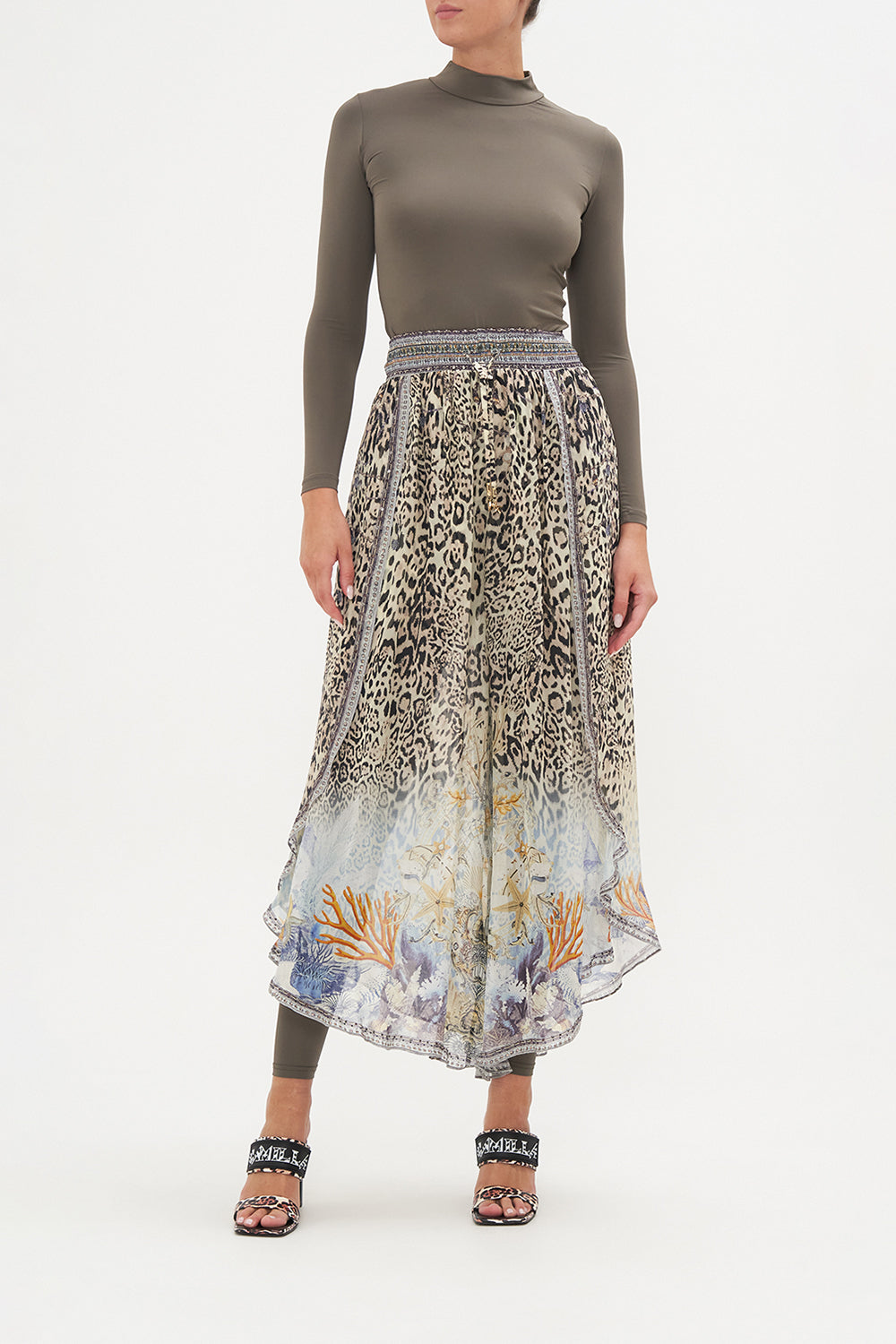 CURVED HEM PANT SEAHORSE SONNET