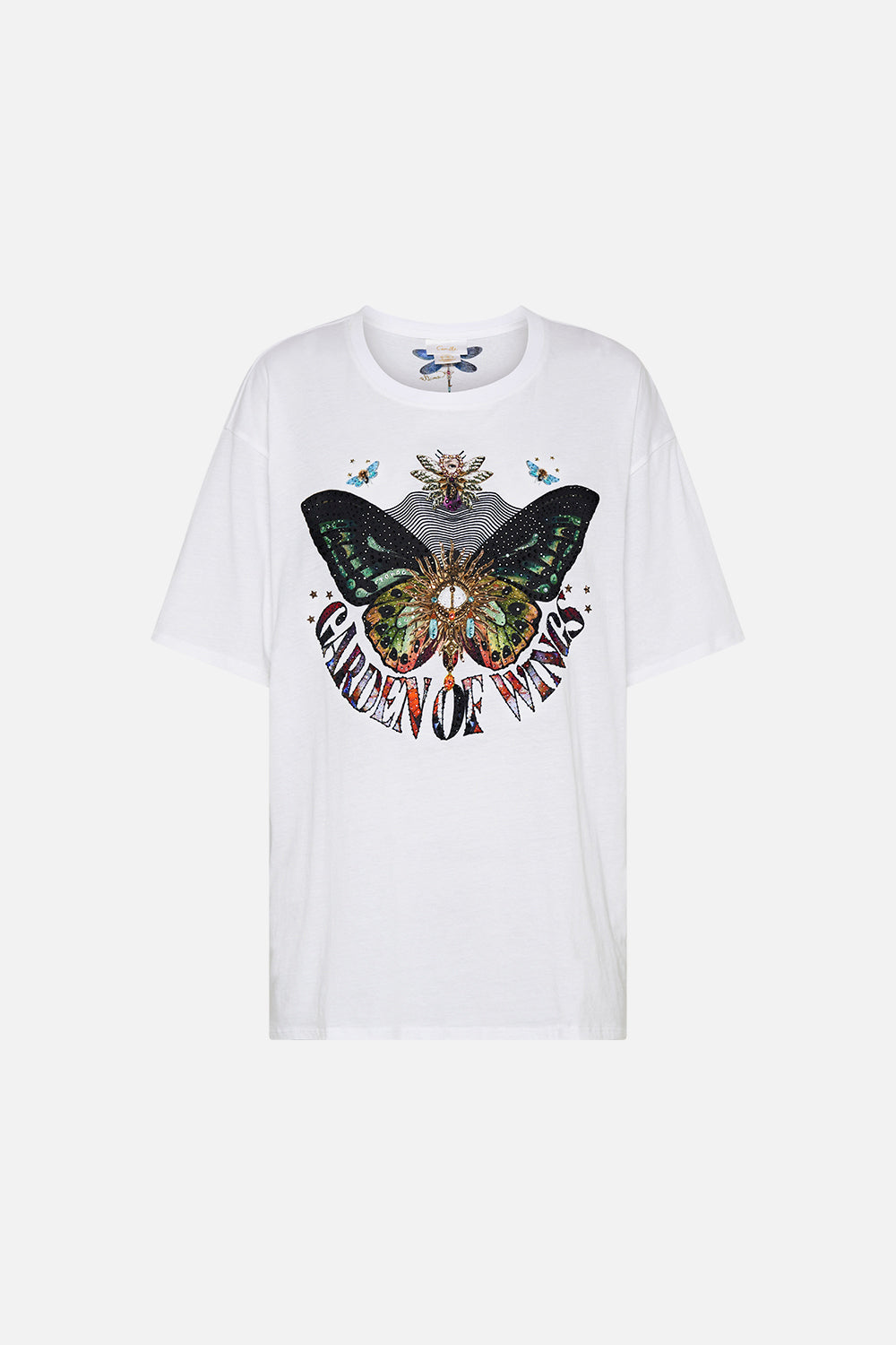 OVERSIZE BAND TEE FLUTTER BY