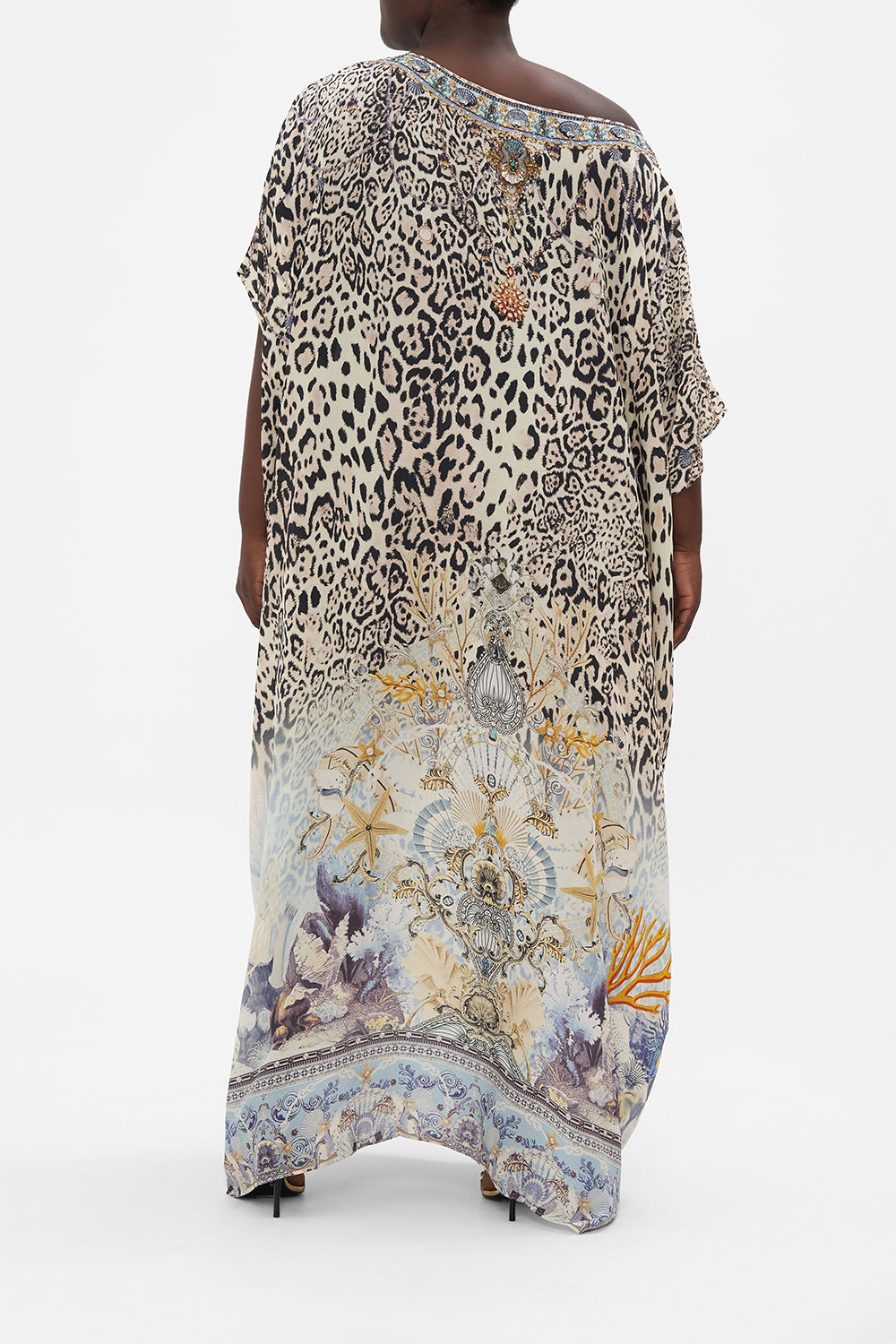 ROUND NECK KAFTAN SEAHORSE SONNET