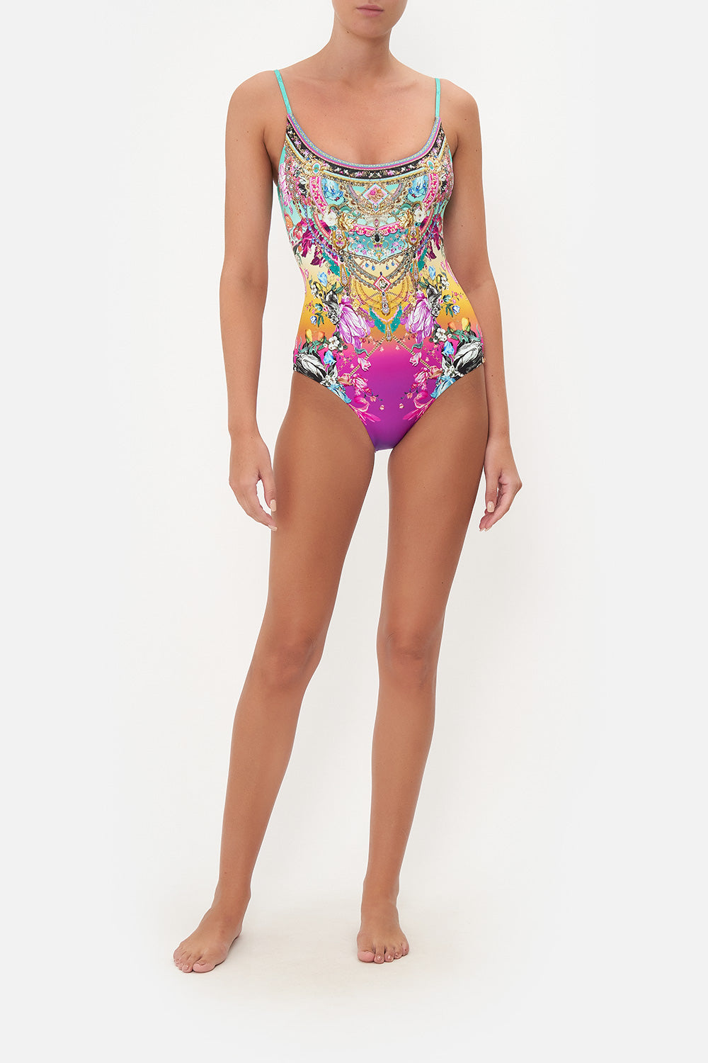 SCOOP NECK ONE PIECE VIPER ROOM