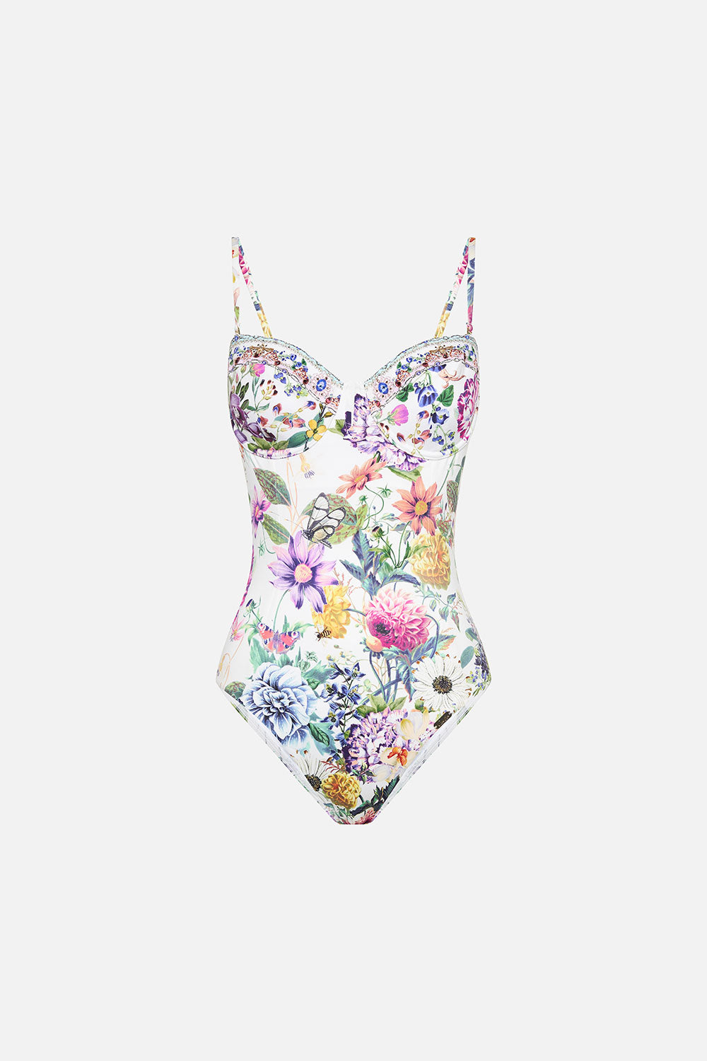 UNDERWIRE ONE PIECE WITH U WIRE QUEENS BEE HIVE