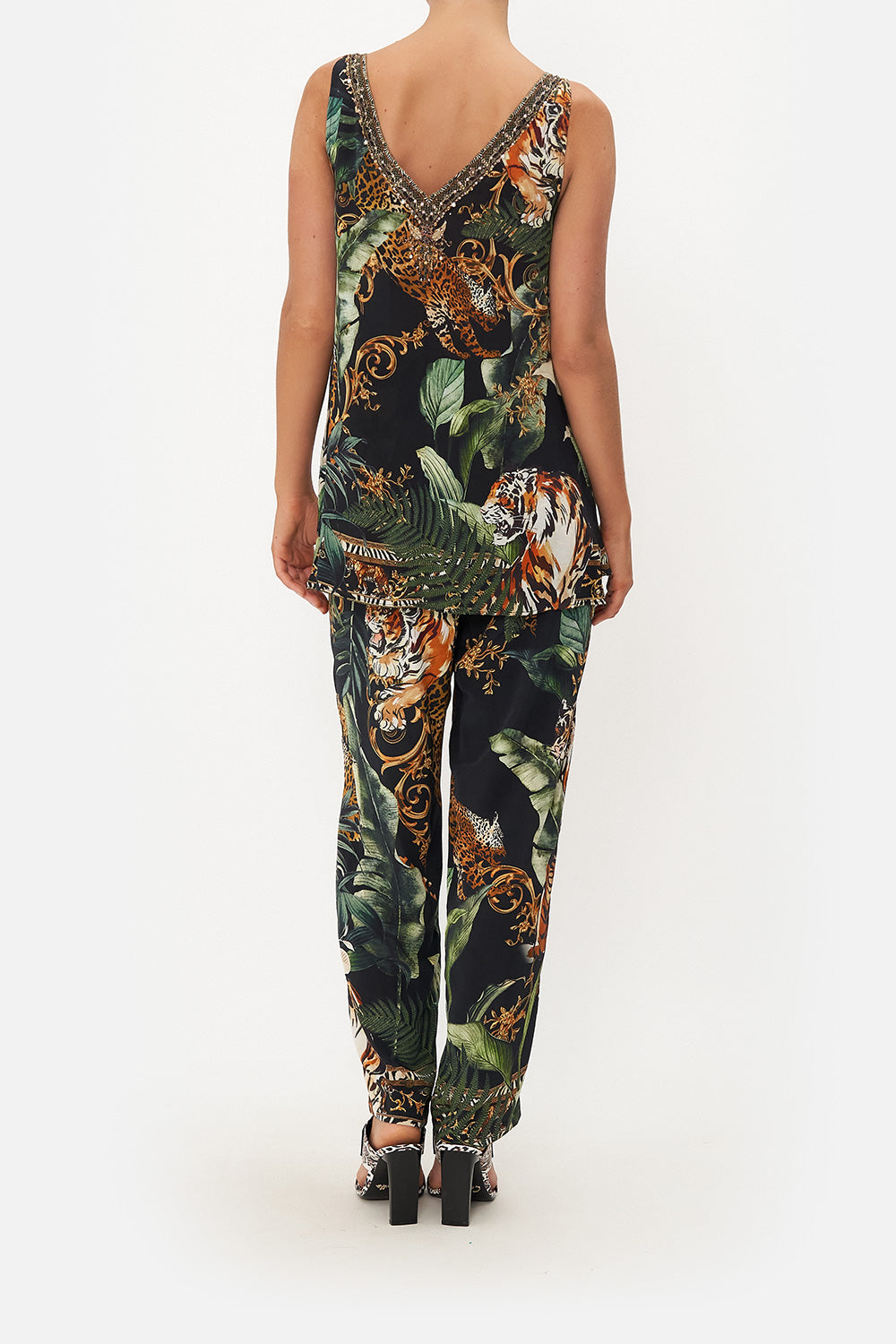 DEEP V-NECK TANK EASY TIGER