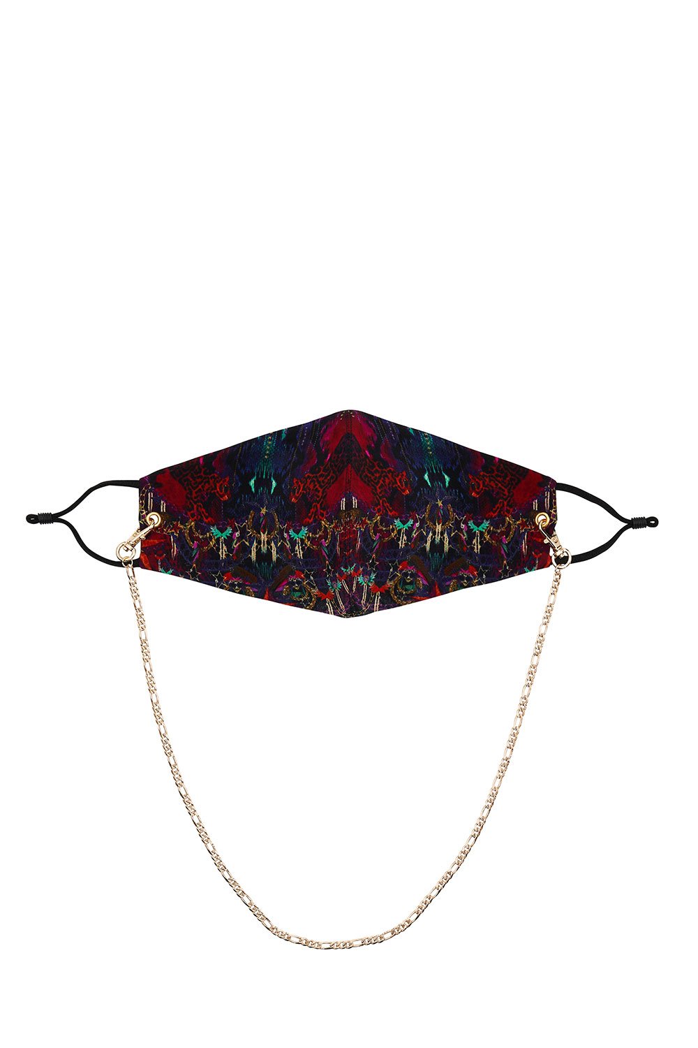 FACE MASK COVER WITH CHAIN ROCKET WOMAN