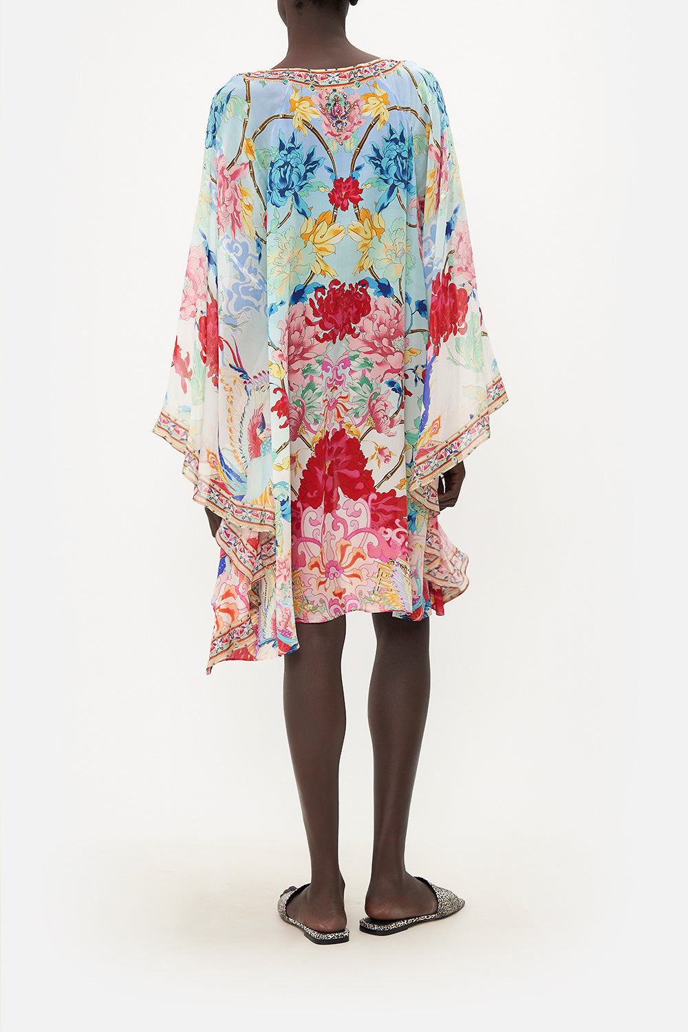 RAGLAN SLEEVE FLARED KAFTAN GO STAG