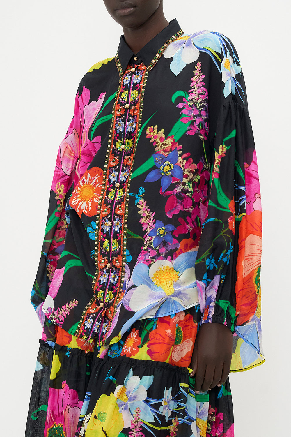 BALLOON SLEEVE SHIRT BLOUSE AWAY WITH THE FAIRIES