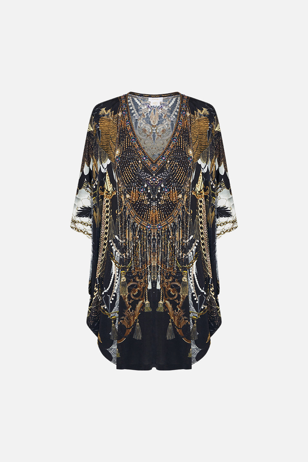 BAT SLEEVE DRESS RAVIN RAVEN