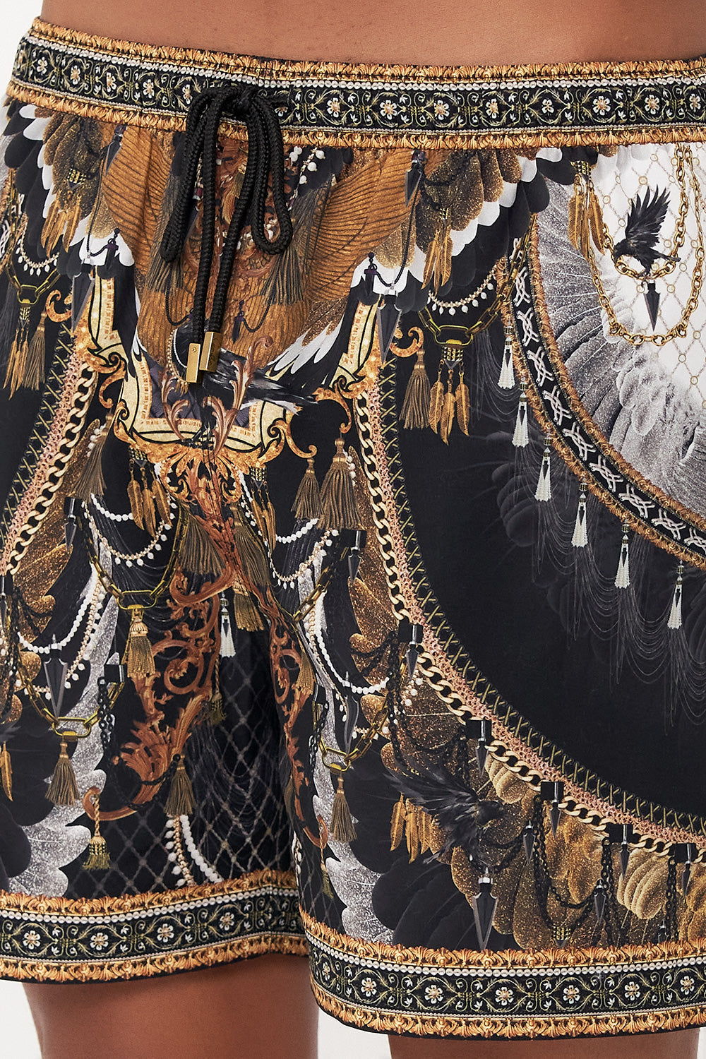 ELASTIC WAIST BOARDSHORT RAVIN RAVEN