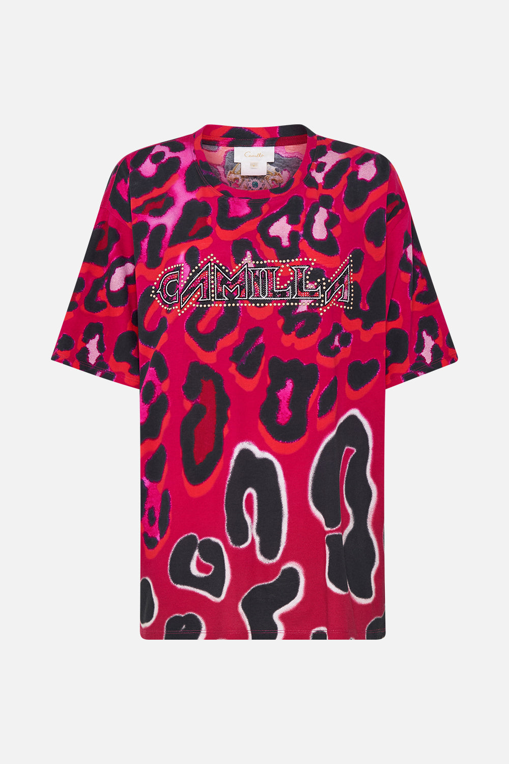 OVERSIZE BAND TEE ALWAYS CHANGE YOUR SPOTS