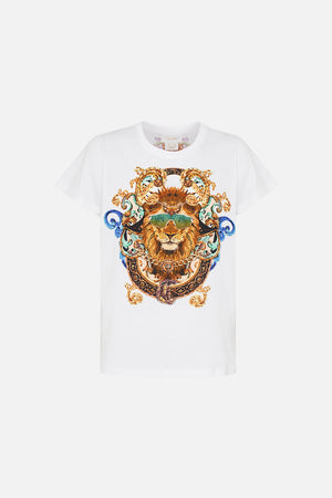 SLIM FIT  ROUND NECK T-SHIRT ROYALTY LOYALTY