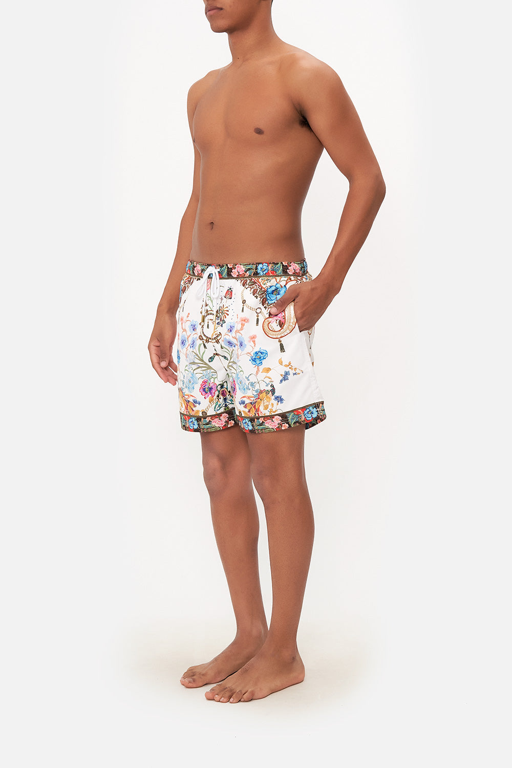 ELASTIC WAIST BOARDSHORT NATURES KALEIDOSCOPE