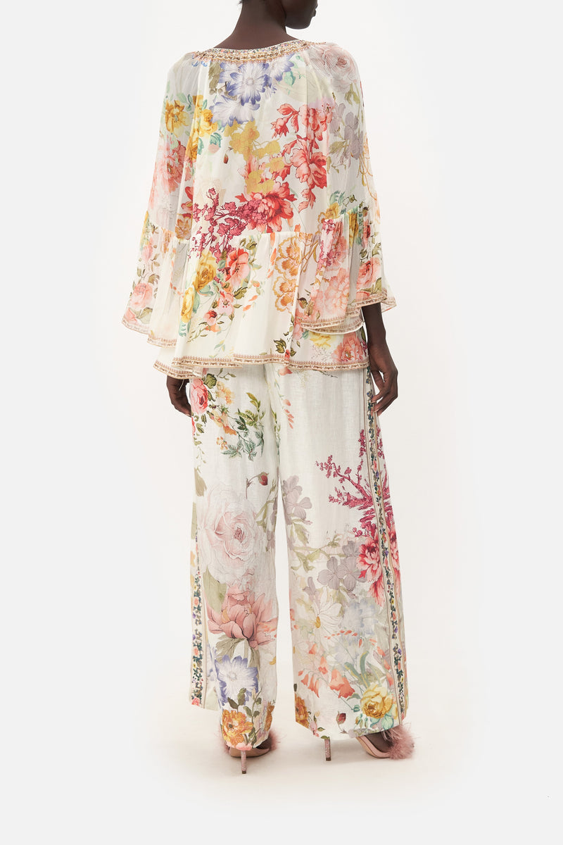RAGLAN SLEEVE BLOUSE WITH CUFF RAINBOW ROOM