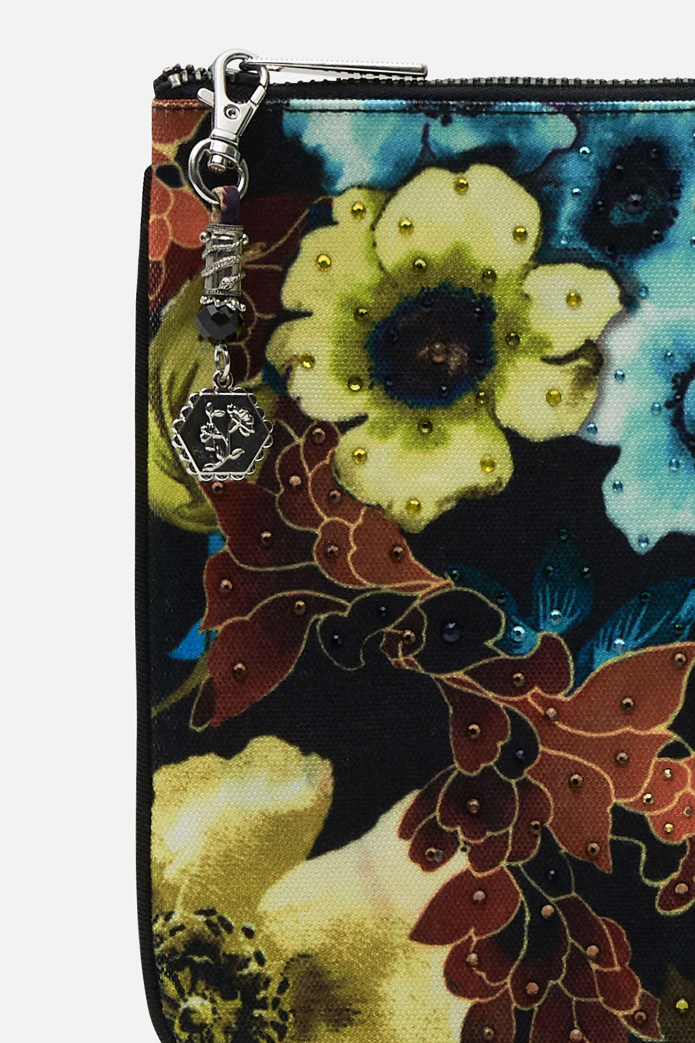 SMALL CANVAS CLUTCH POPPY DIVINE