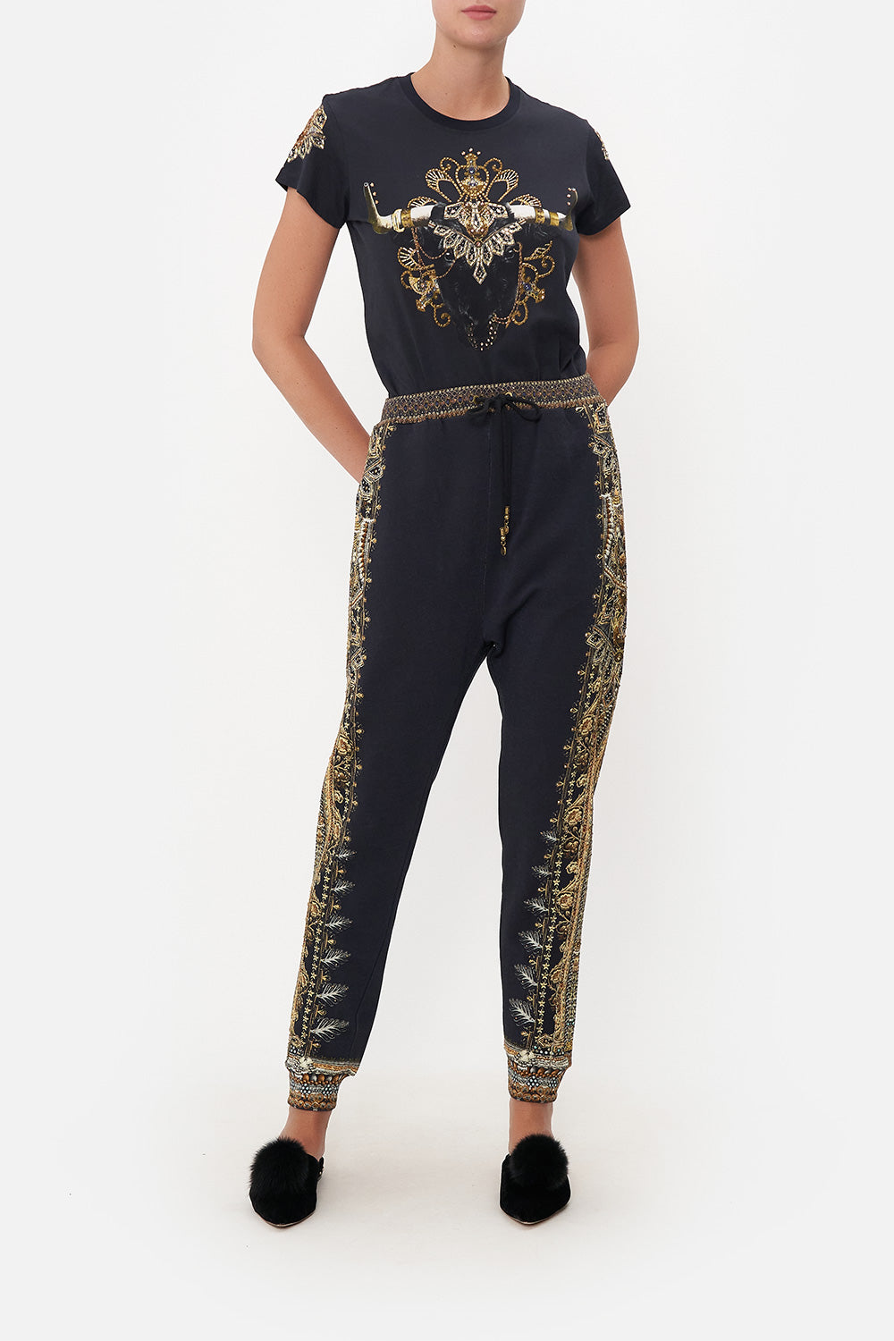 SIDE PANEL JERSEY PANT ITS ALL OVER TORERO