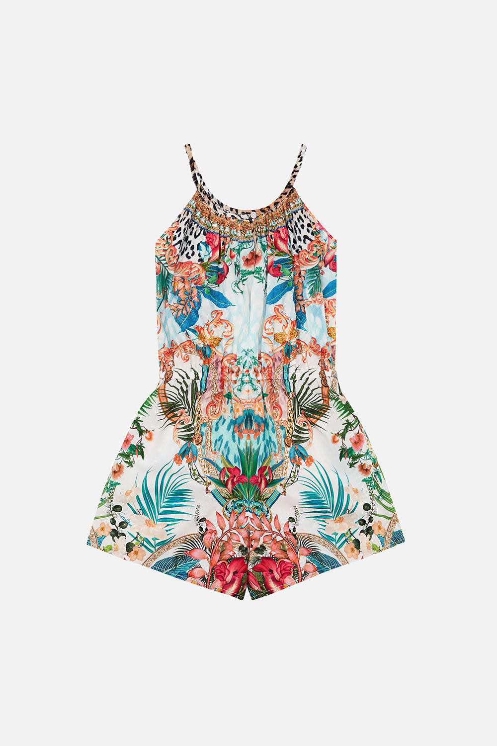 KIDS SHOESTRING STRAP PLAYSUIT 12-14 ROYALTY LOYALTY