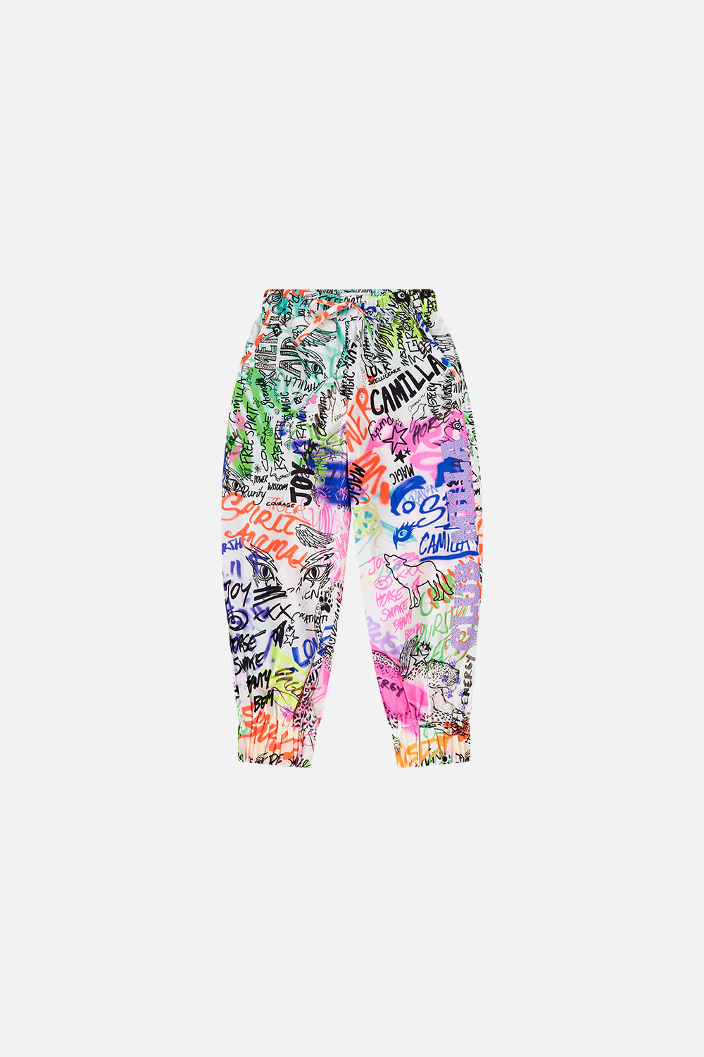 KIDS TRACK PANT 4-10 GRAFFITI THE WORLD